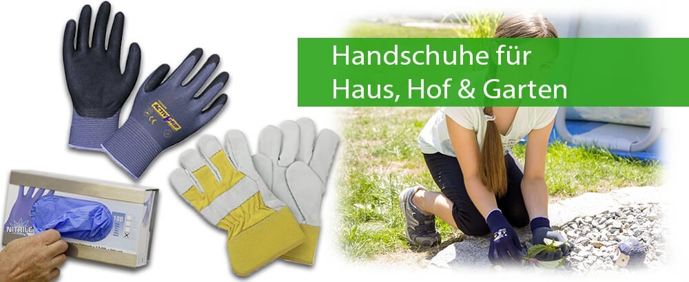 Handschuhe für Haus, Garten und Arbeit