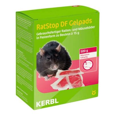 RatStop DF Gelpad  500 g Portion 15 g Abp. (Difenacoum)