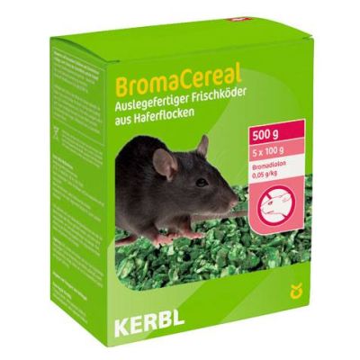 Rattenköder Broma Cereal 500 g (Bromadiolon)