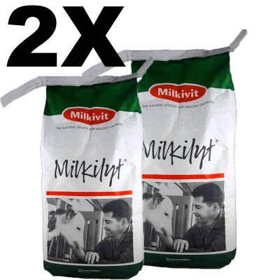 2x Milkilyt® - 2x 25 kg für den Elektrolythaushalt von Kälbern Ferkel Lämmer Fohlen - pratisches 2er Pack