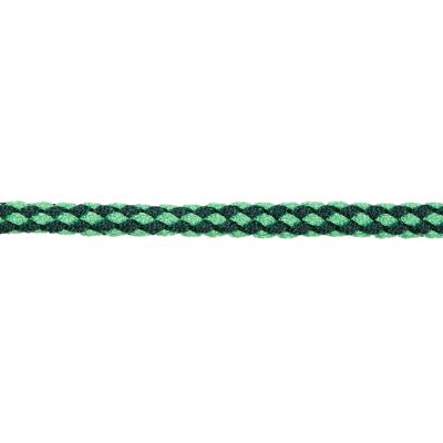 Führstrick Exklusiv, 200 cm. mit Panikhaken, dunkelgrün/pastellgrün