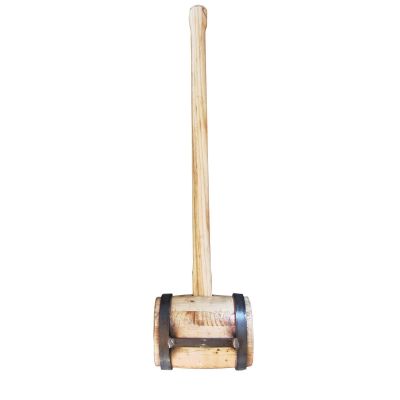 Holzhammer 6 kg mit Flacheisen 