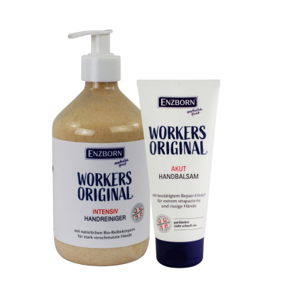 Enzborn Workers Original Duo – Handreiniger & Akut-Handbalsam im Set