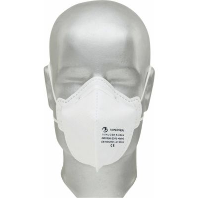 F-Feinstaub-Faltmaske P2 Tector® ohne Ventil - 2 Stück / Pack