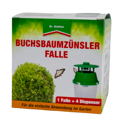 Nachfüllpack Buchsbaumzünsler-Falle - 4 Pheromon Dispenser