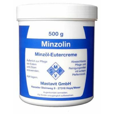 Minzolin-Eutercreme 500 ml