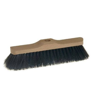 Saalbesen 28 cm, Haar-Mischung, mit Stielloch