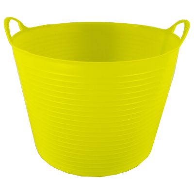 Kunststoffeimer "Gorilla Tub" Gelb - vielseitiger, flexibler 38 Liter Eimer