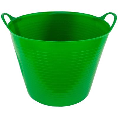 Kunststoffeimer "Gorilla Tub" Grün - vielseitiger, flexibler 26 Liter Eimer