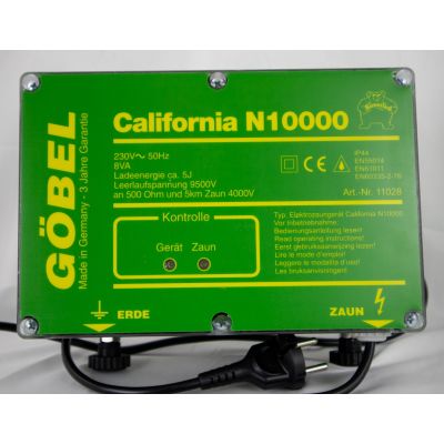 California N 10000 - Weidezaun Netzgerät