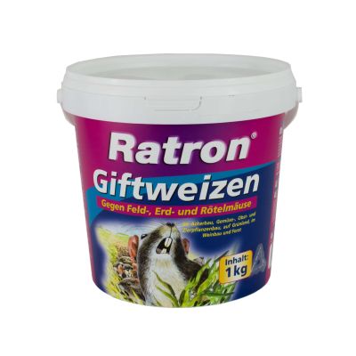 Ratron Giftweizen< 0029% 1 kg Mäuseköder & Rattenköder Frunol Weizenköder