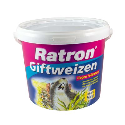 Ratron Giftweizen, Mäuseköder und Rattenköder - 5000 g von Frunol