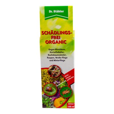 Schädlingsfrei Organic 100 ml - gegen saugende und beißende Schädlinge