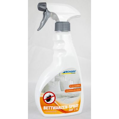 Bettwanzen Spray 500ml gebrauchsfertig - Insektizid gegen Bettwanzen im gesamten Haushalt