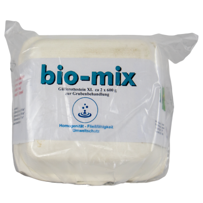 Bio-Mix Güllerottestein XL - 2x 600g zur Grubenbehandlung