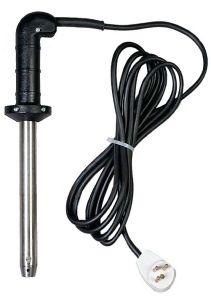 Kälber Enthorner Ersatz-Brennstab 24 Volt von Eider mit 3 poligem Stecker - Brennspitze 17 mm