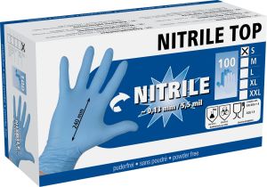 Nitrile Allzweckhandschuhe 5,5 mil, 100 Stück, Größe S