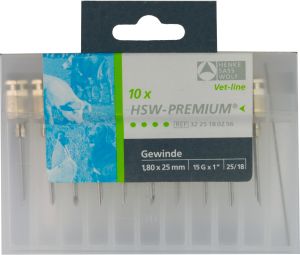 Kanülen Premium 1,8 x 25 mm Vorderseite