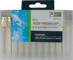Kanülen Premium 1,8 x 35 mm Vorderseite