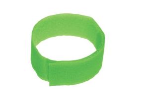 Fesselband Klettverschluß, 10 Stück grün