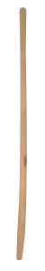Schaufelstiel mit Rundkopf, Länge: 130 cm aus Holz (Esche)