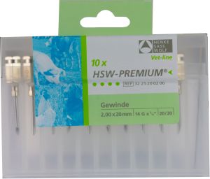 Kanülen Premium 2,0 x 20 mm Vorderseite