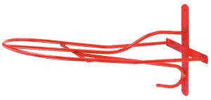 Sattelhalter englisches Modell, 54 cm, rot