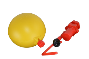 Schwimmerventil mit Schwimmerkugel 1/2 Zoll Anschluß von Lubing