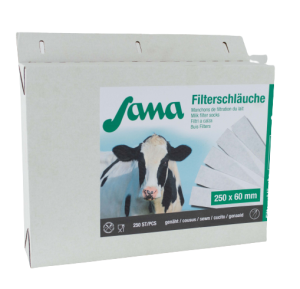 Milchfilter SANA 250 genäht - 250x57 mm