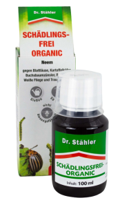 Schädlingsfrei Organic 100 ml - gegen saugende und beißende Schädlinge