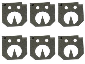 Ersatz Stellplättchen für Zangenfalle 6 Stück/Pack (Nur das Stellplättchen)