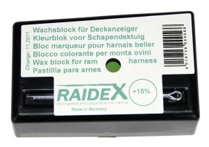 Farbkissen für Bocksprunggeschirr, grün - Farbblock Wachsblock