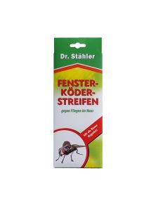 Fenster Köderstreifen, 12 Streifen, Stähler