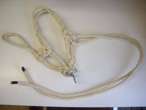 Halfter Poly/Sisal doppelt Wirbel