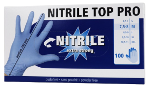 Nitrile Top Pro Allzweckhandschuhe 5,5 mil, 100 Stück, Größe M