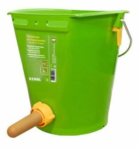 Hygienetränkeeimer mit Klapp-Ventil/Tränkeeimer mit Hygieneventil 