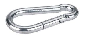 Karabinerhaken verzinkt 90 mm/9 mm