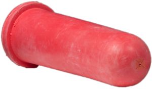 Kälbersauger Original - HIKO rot mit Kreuzschnitt