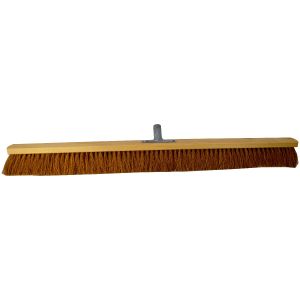 Saalbesen 100 cm Kokos mit Metallstielhalter