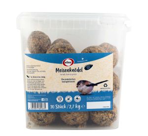 Meisenknödel ohne Netz - 30 Stück - Vogelfutter Wildvogelfutter Ganzjahresfutter