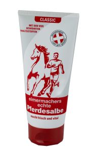 Pferdesalbe Eimermacher 200 ml Tube - Enzborn Pferdesalbe mit Menthol, Kampfer, Rosmarin