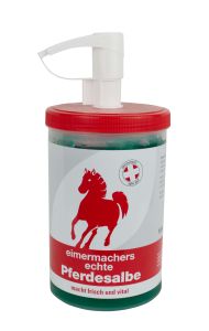 Pferdesalbe Eimermacher 1000 ml Dose mit Spender