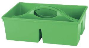 Putzkasten offen, farblich sortiert Putzbox - Aufbewahrung für Putzzeug
