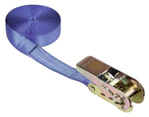 Ratschenzurrgurt blau einteilig 5 m x 25 mm