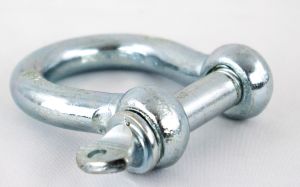 Schäkel geschweift, verzinkt 12 mm 1/2 Zoll