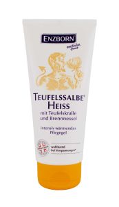 Teufelssalbe wärmend - 100ml Teufelskralle Pflegegel HEISS