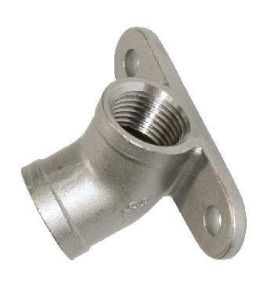 Wandhalter Edelstahl 1/2--1/2, 45°