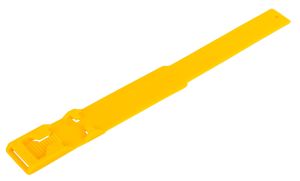 Fesselband aus Kunststoff gelb von Kerbl Markierung Markierungsband