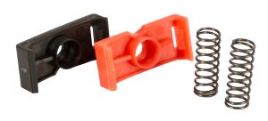 Ersatzteile Primaflex Zange, rot + weiß PVC-Teil plus 2 Federn