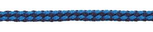 Führstrick Exklusiv, 200 cm. mit Panikhaken, marine/hellblau
